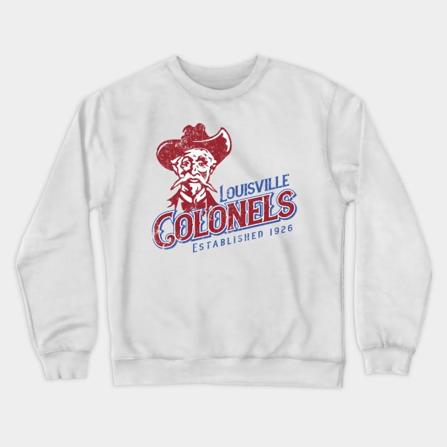 Louisville Colonels Crewneck Sweatshirt by MindsparkCreative